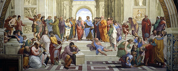 La escuela de Atenas, de Rafael Sanzio